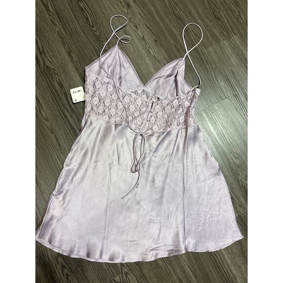 Free People NWT Purple New Love Mini Slip - Picture 7 of 8
